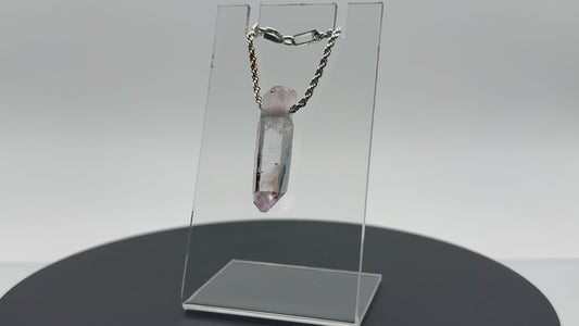 Brandberg Quartz Drilled Crystal Pendant #10