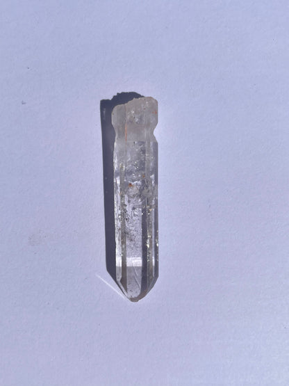 Brandberg Quartz Drilled Crystal Pendant #6