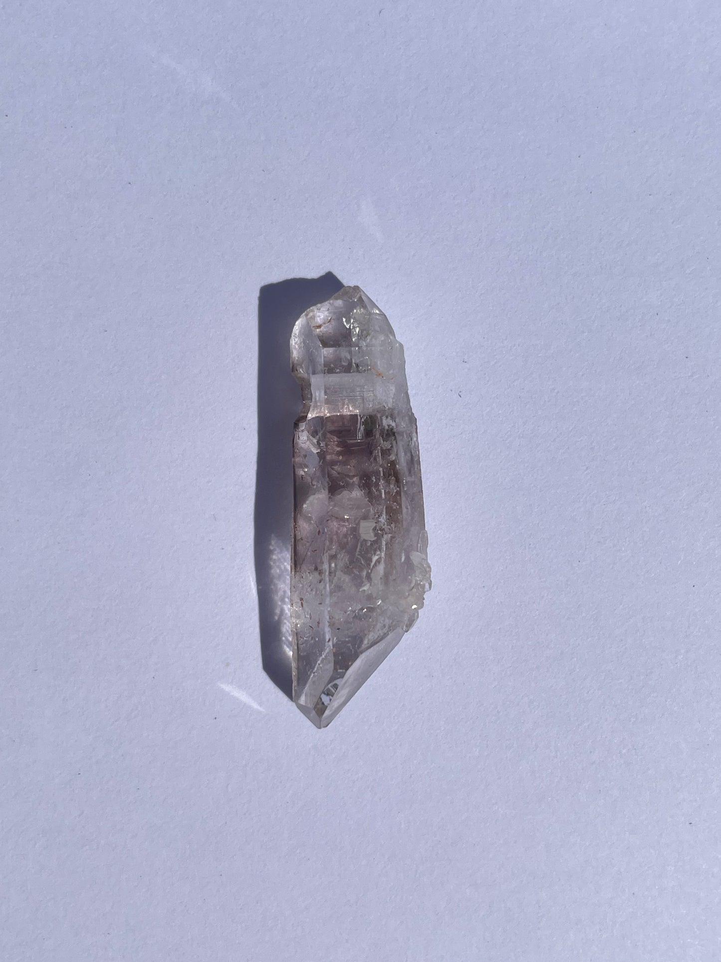 Brandberg Quartz Drilled Crystal Pendant #9