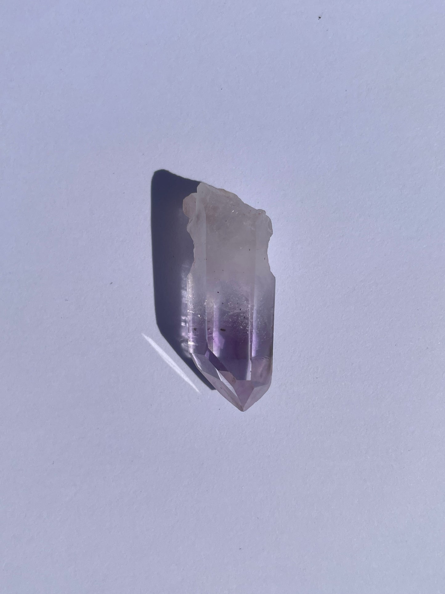 Brandberg Quartz Drilled Crystal Pendant #13