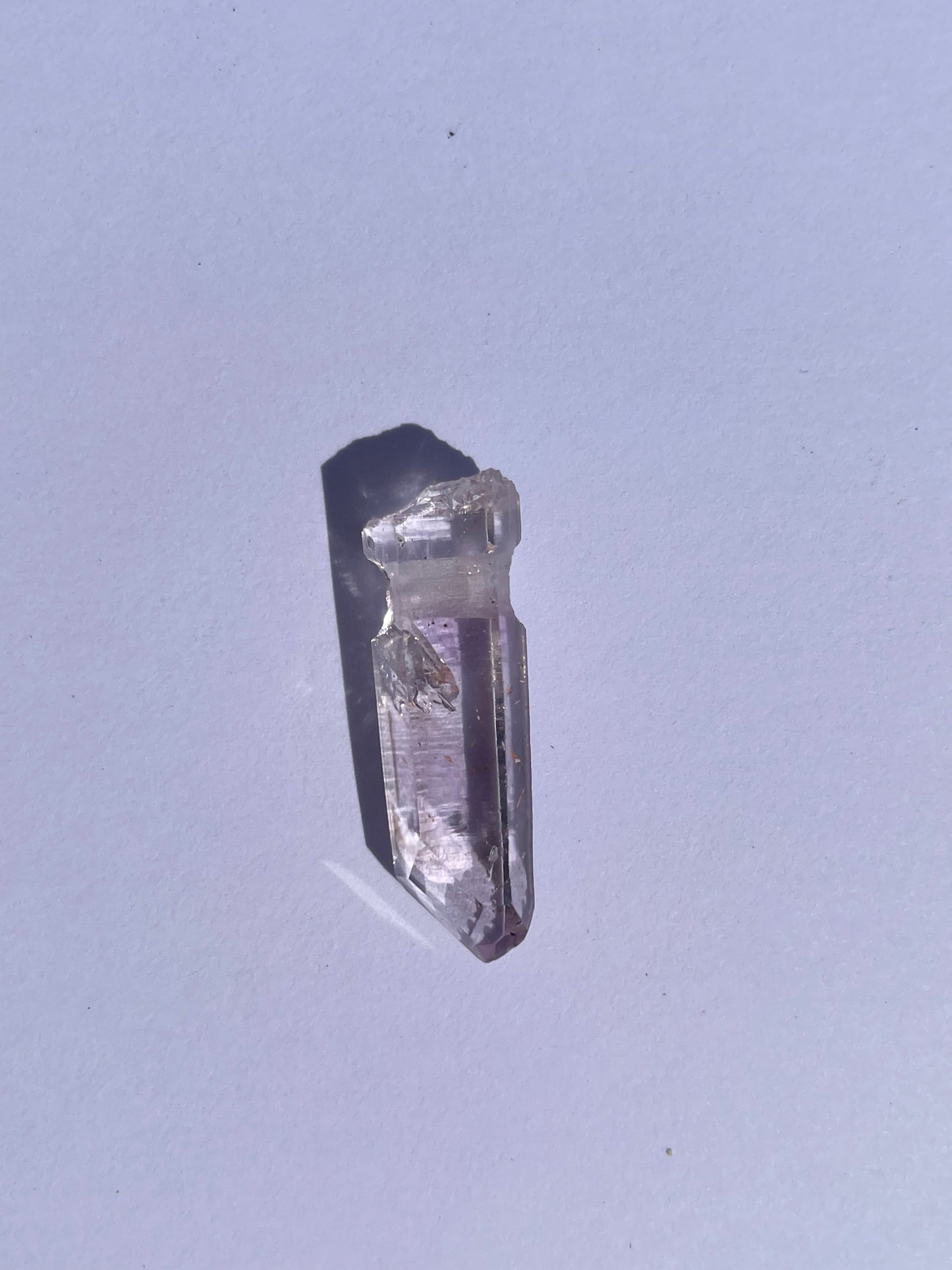 Brandberg Quartz Drilled Crystal Pendant #14