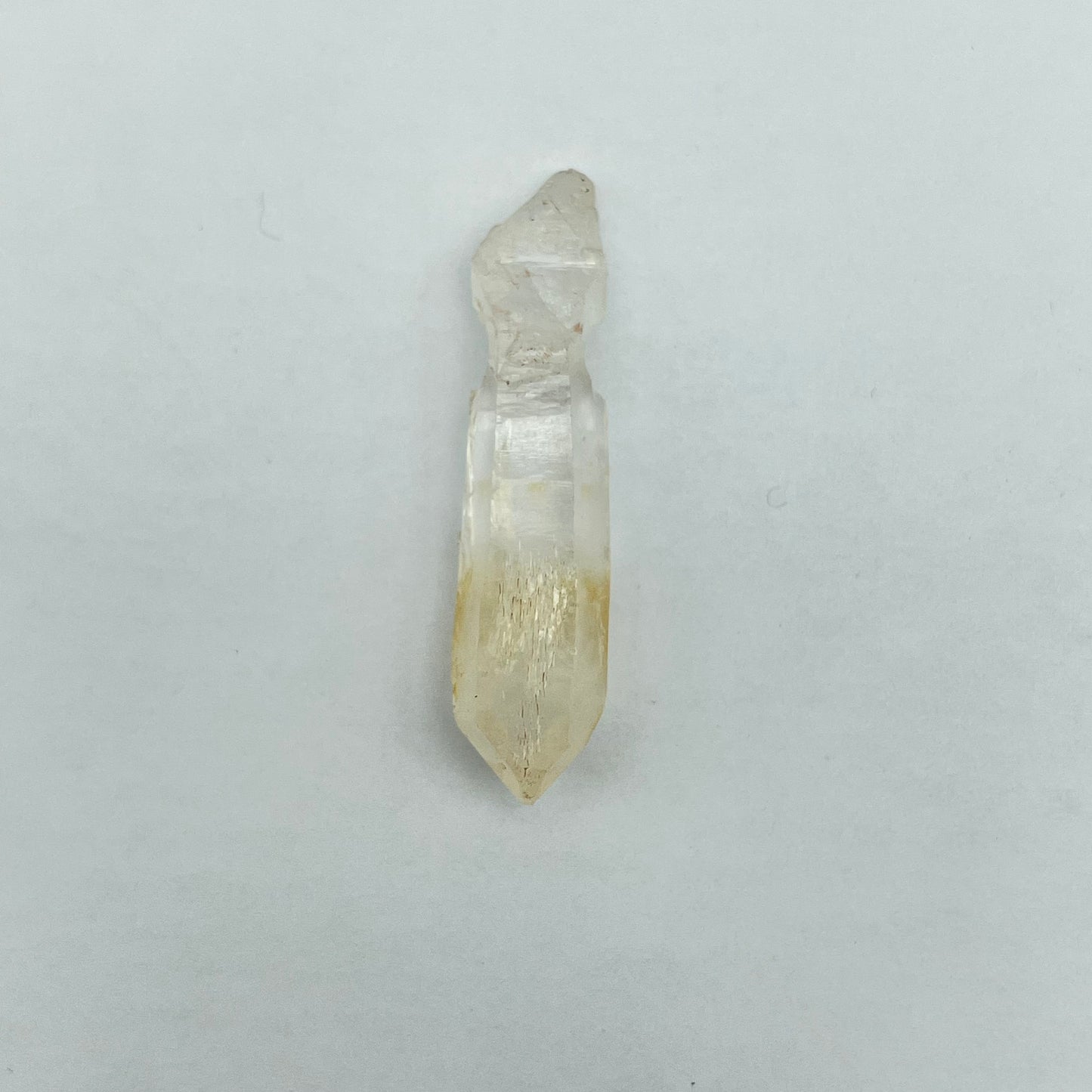 Drilled "Mango" Quartz Crystal Pendant #2