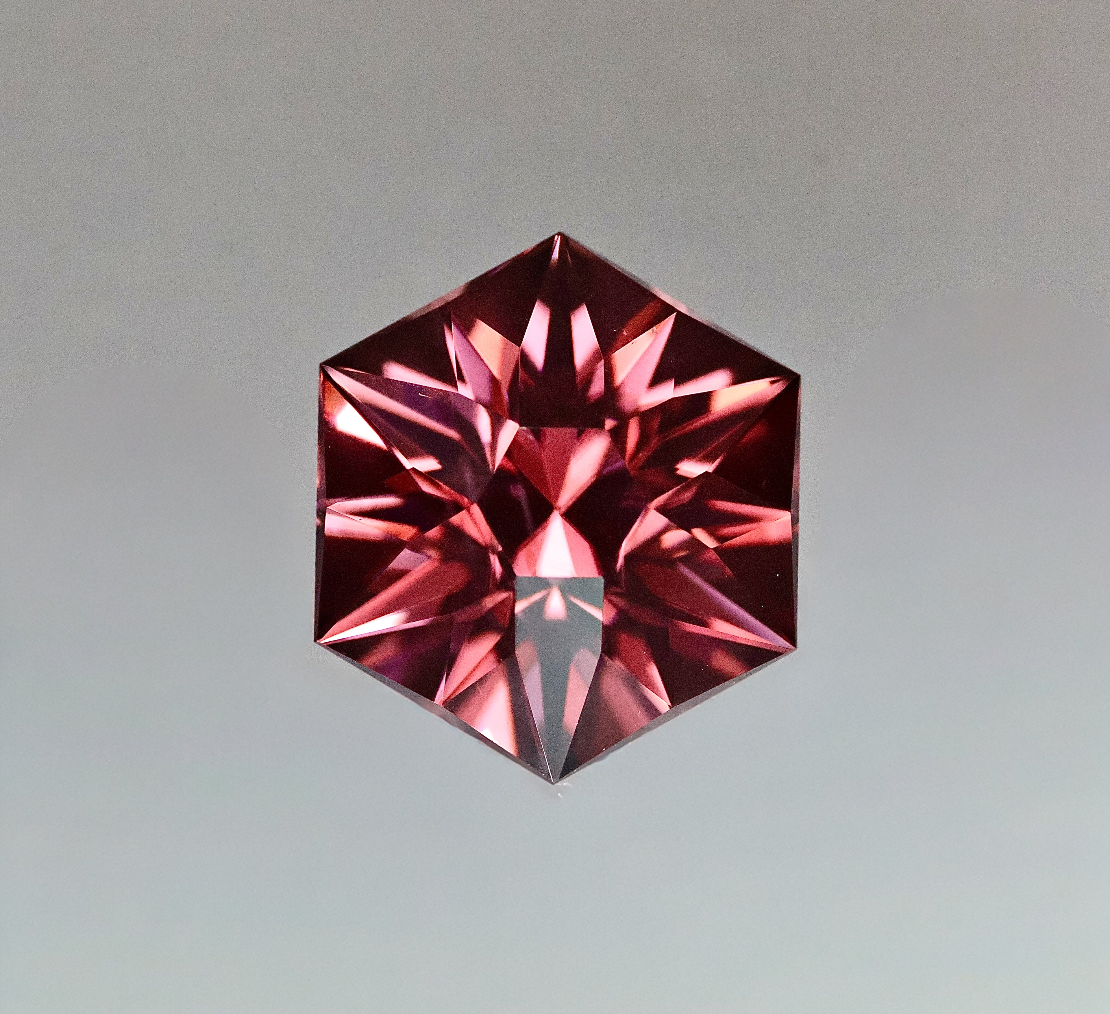 Mozambique Zircon  3.17 ct.  Hexagon
