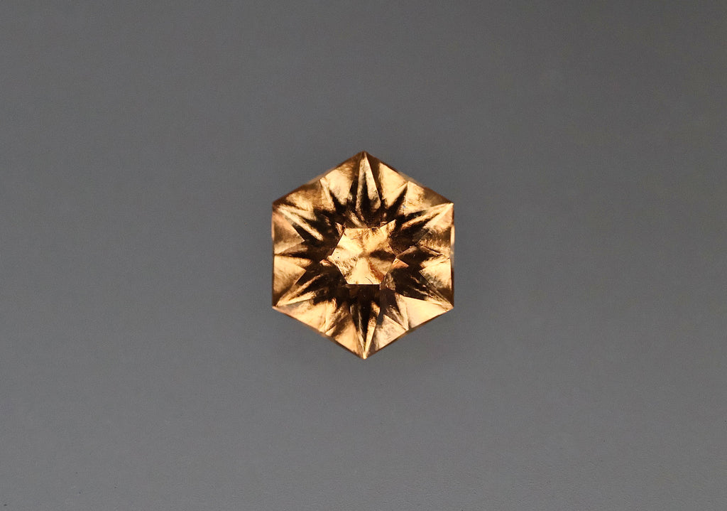 Tunduru Garnet .77 ct. Hexagon
