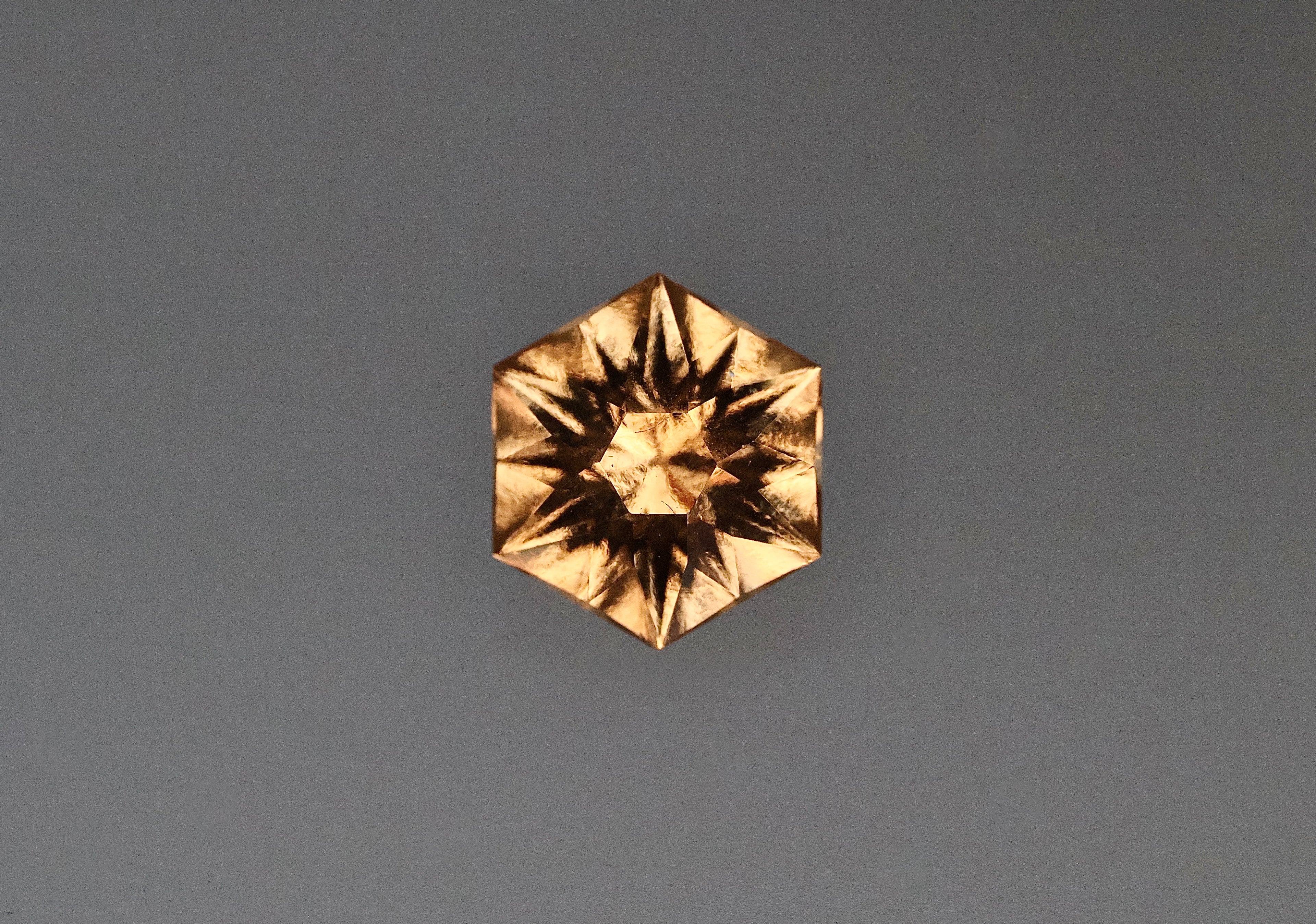 Tunduru Garnet .77 ct. Hexagon