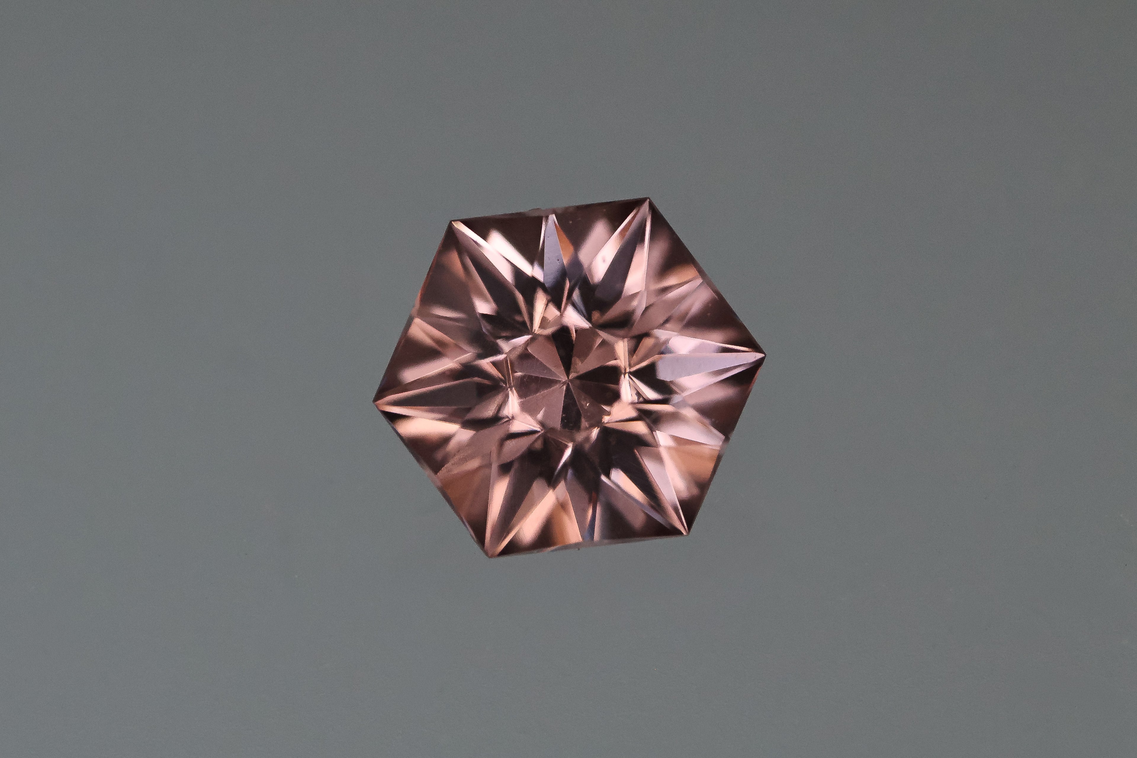 Mozambique Zircon 1 ct. Hexagon