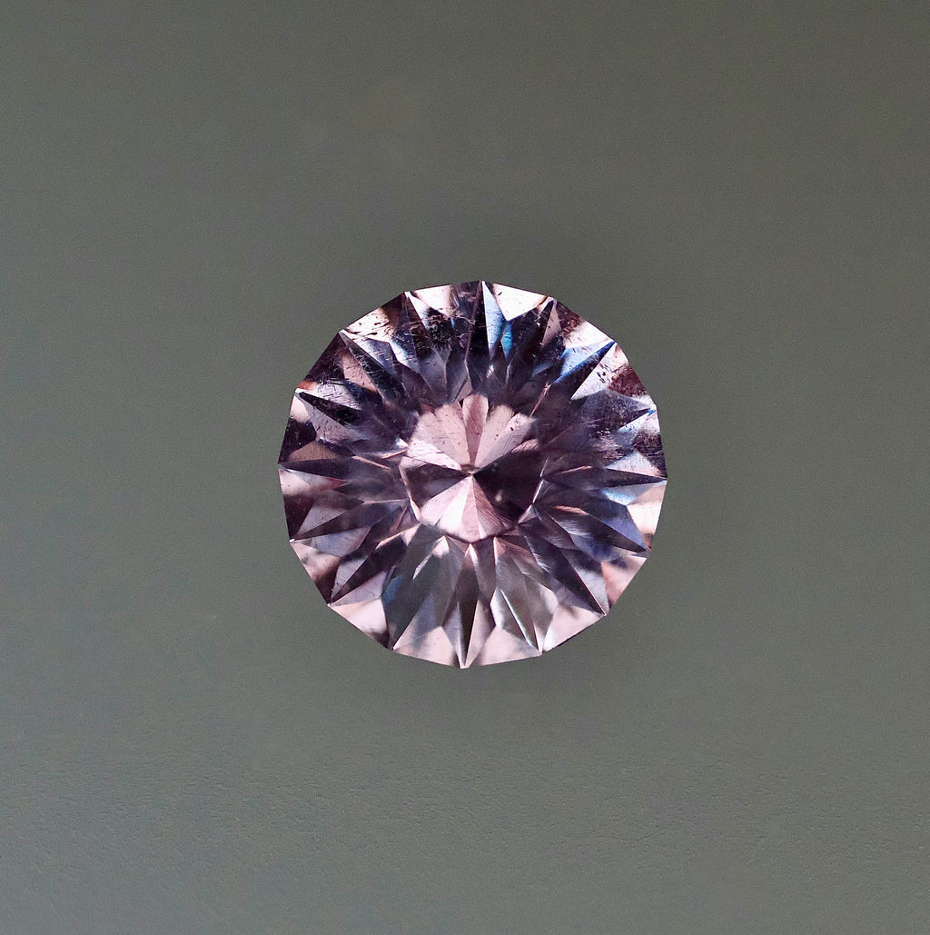 Thick Bezel Tunduru Color-Shift Garnet Silver Ring