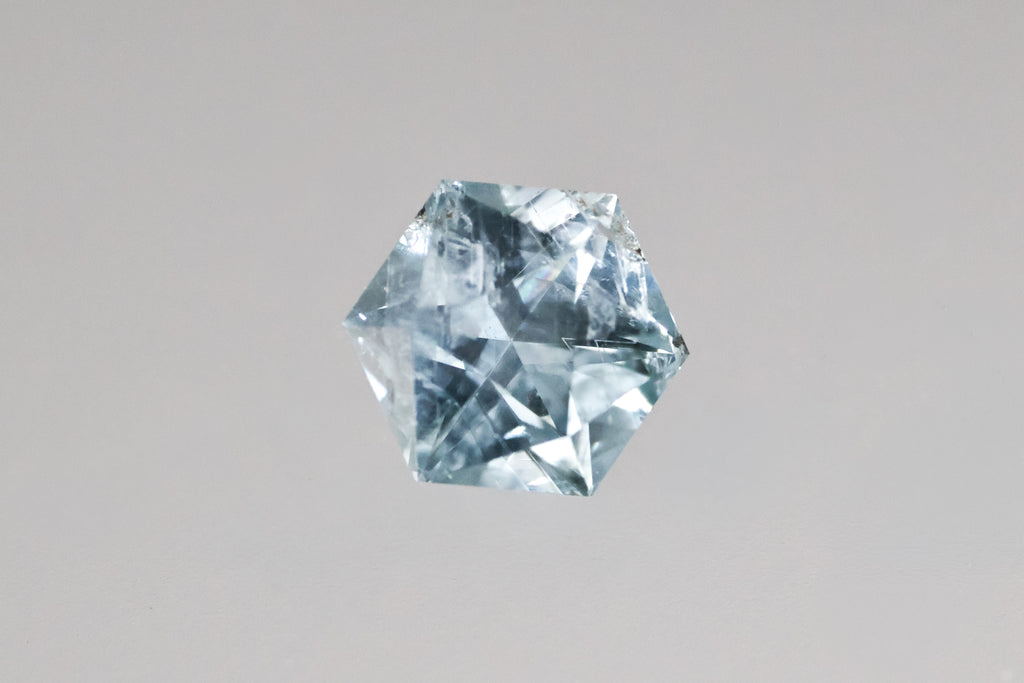 .97 ct. Sky Blue Montana Sapphire Hexagon