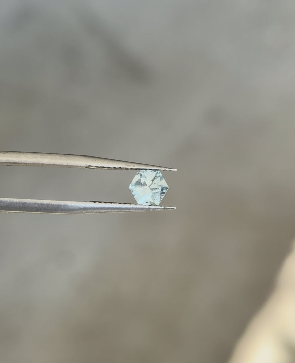 .97 ct. Sky Blue Montana Sapphire Hexagon