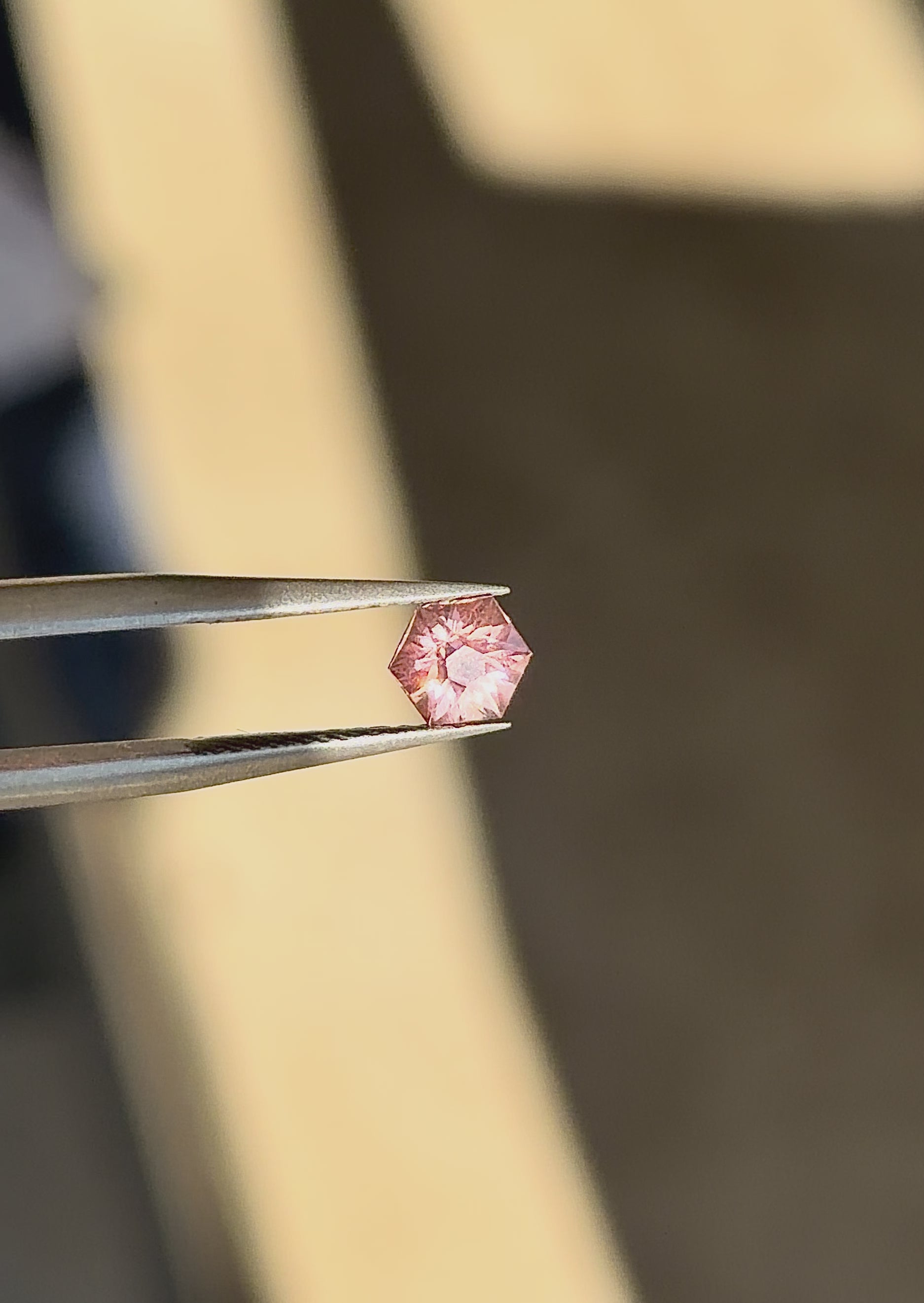 Mozambique Zircon 1 ct. Hexagon