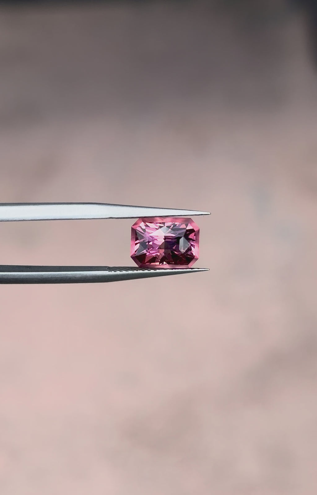 2.91 ct. Red Pink Peach Coronel Murta Brazil Tourmaline