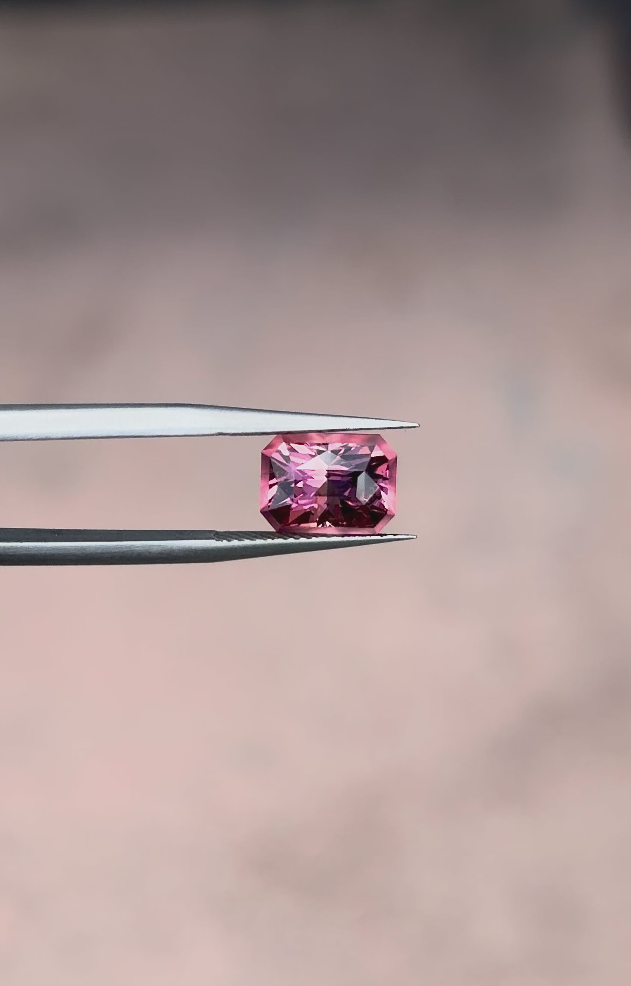 2.91 ct. Red Pink Peach Coronel Murta Brazil Tourmaline