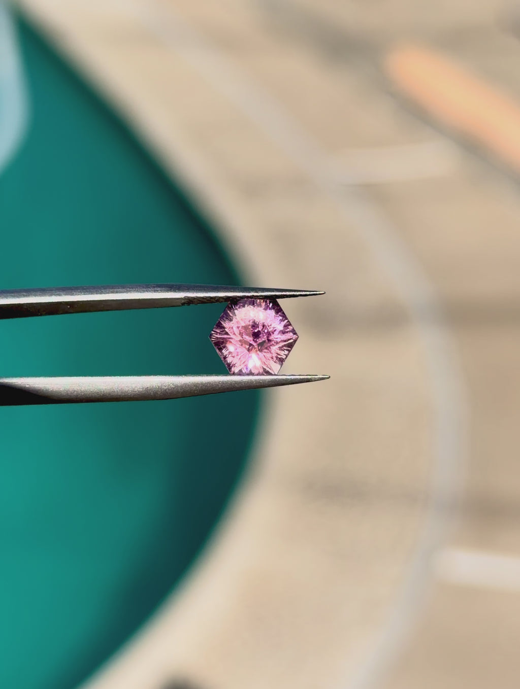 2.15 ct. Pink Congo Tourmaline Hexagon