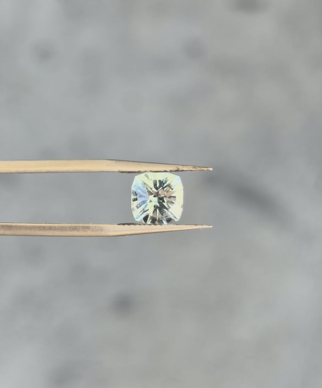1.19 ct. Ice Blue Aquamarine Cushion