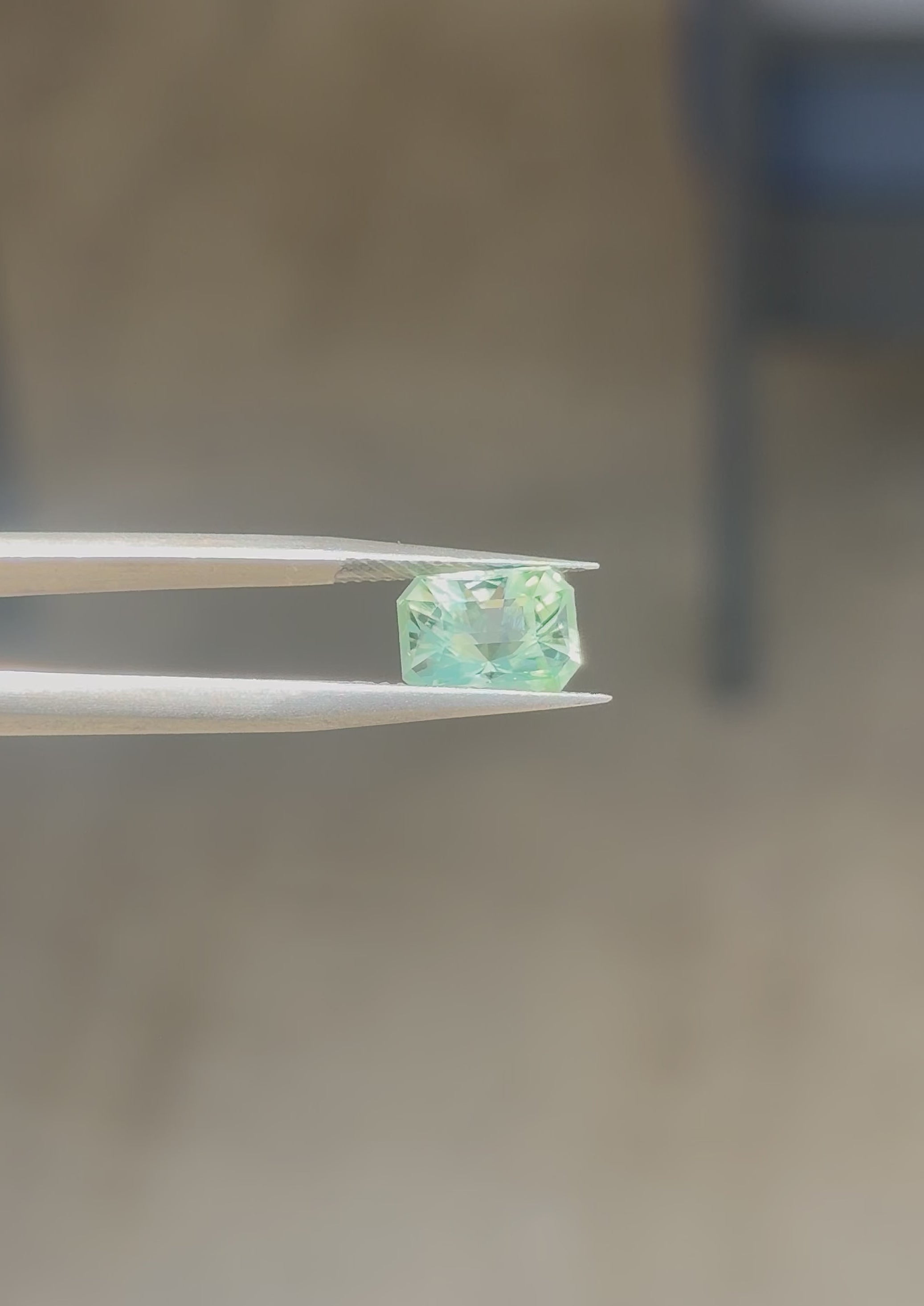 2.93 ct. Pastel Seafoam Green Congo Tourmaline