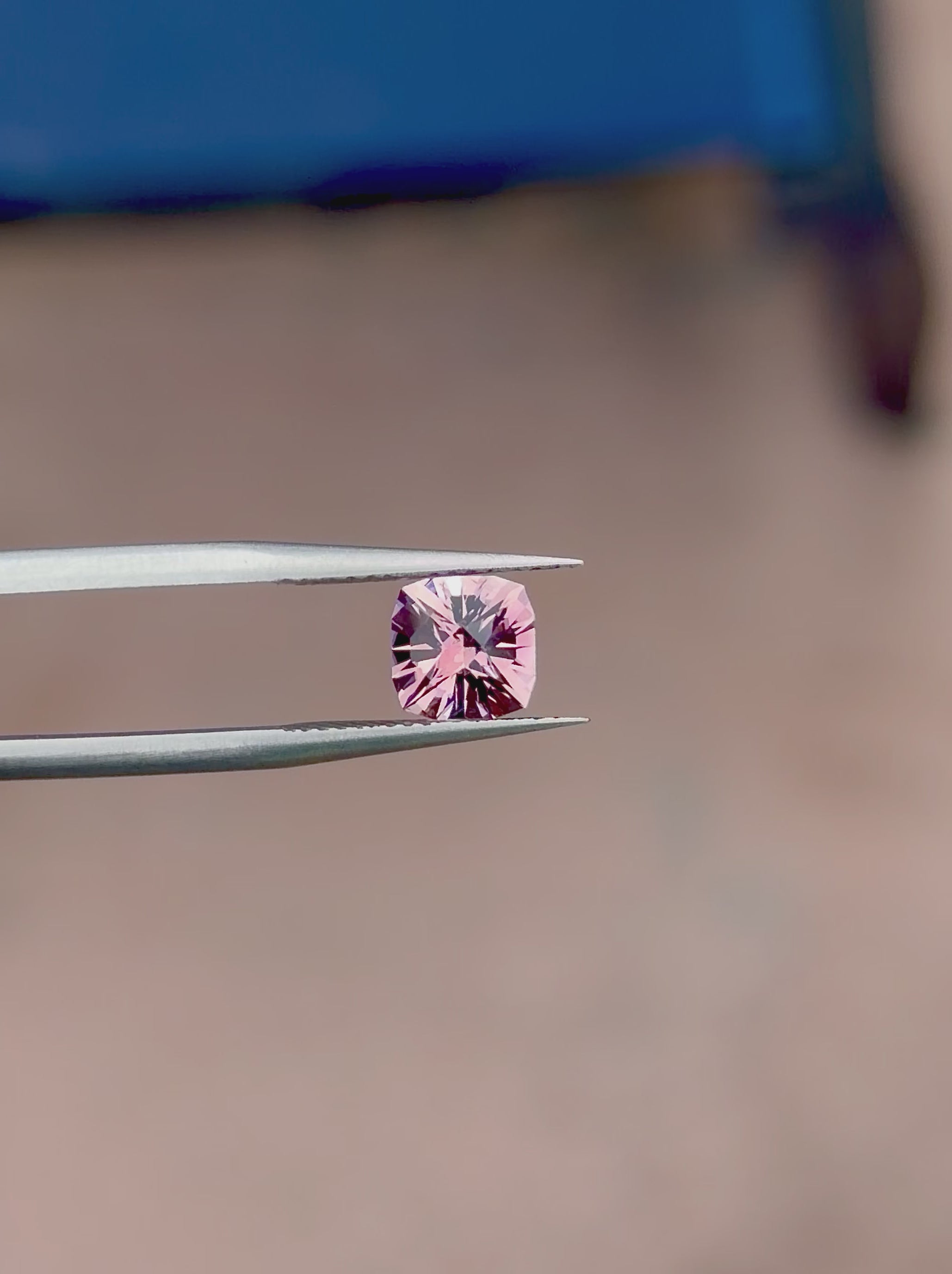 1.29 ct. Pink Congo Tourmaline Cushion