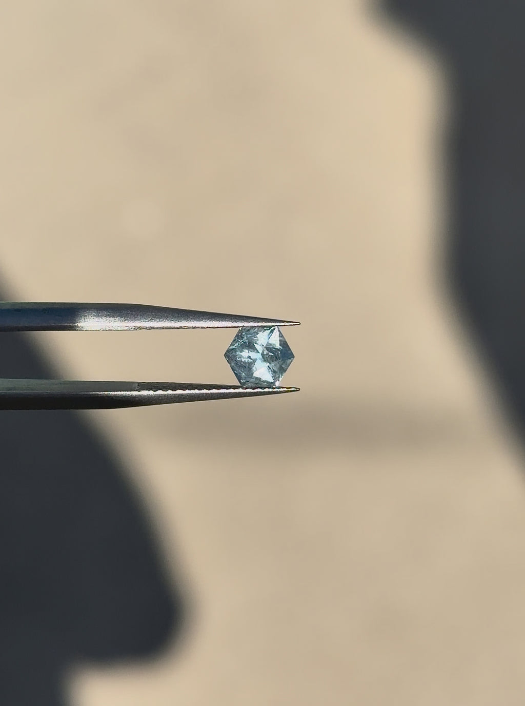 .97 ct. Sky Blue Montana Sapphire Hexagon