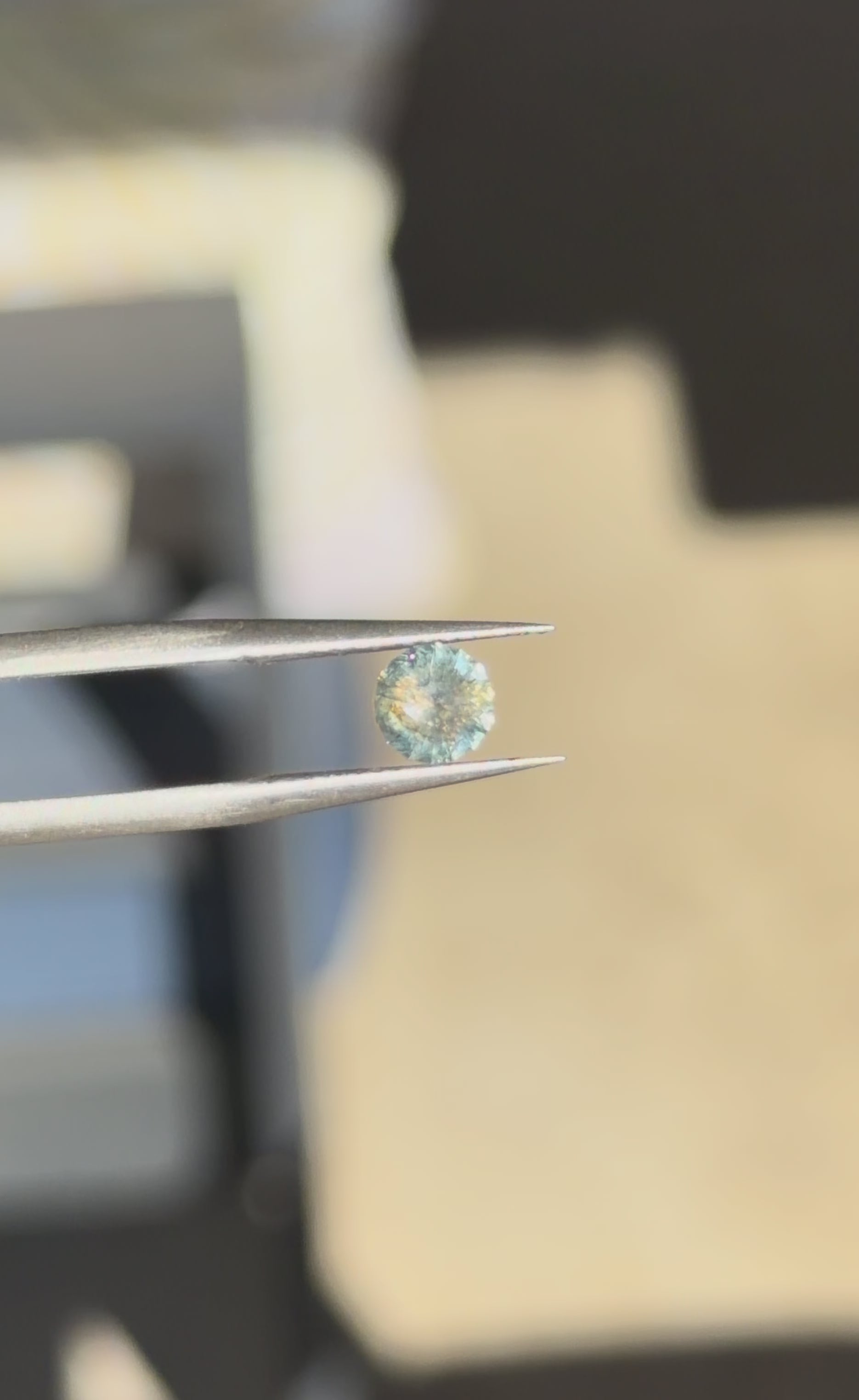 Montana Sapphire  .69 ct.  Round