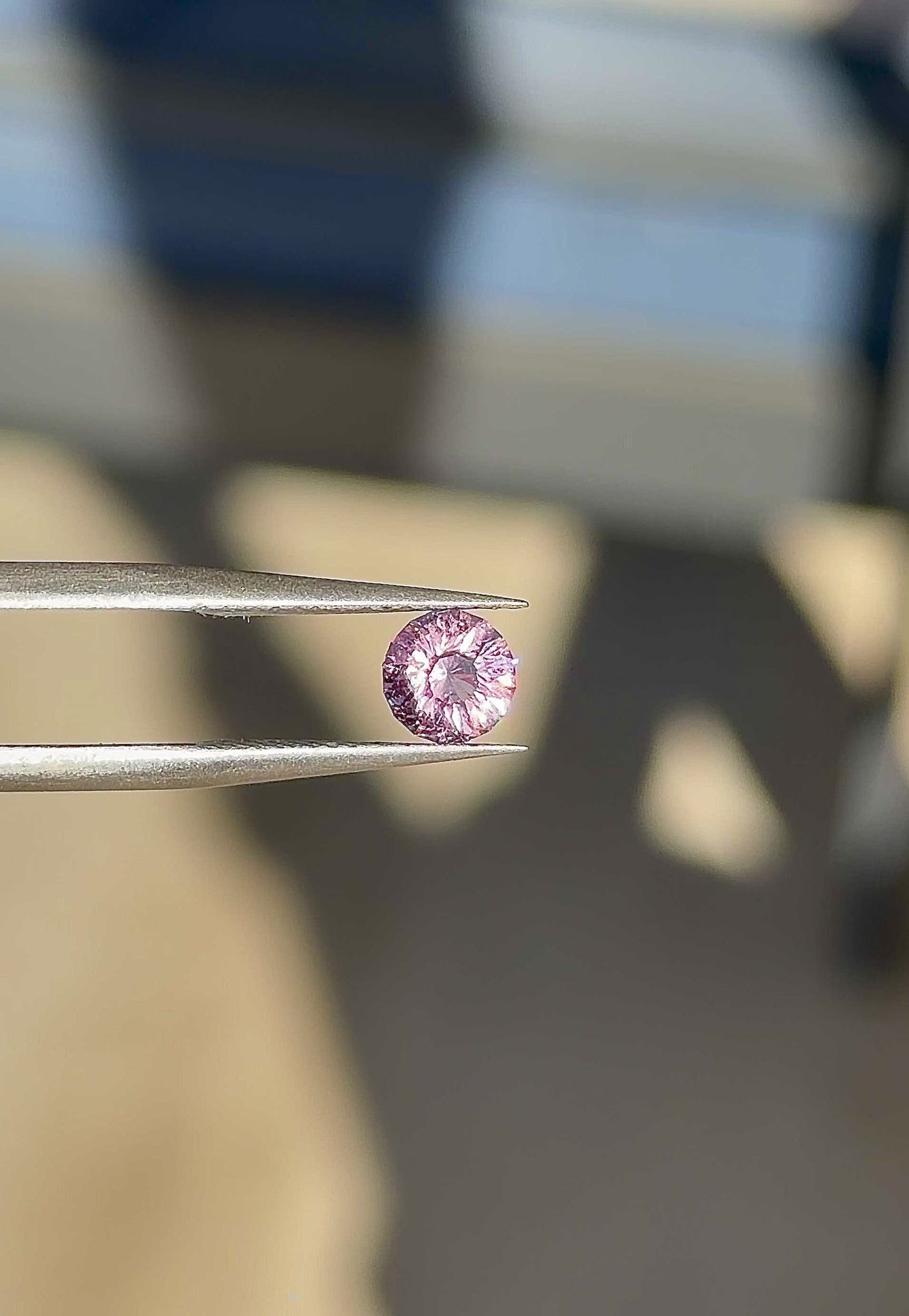 Color-Shift Tunduru Garnet  .83 ct.  Round