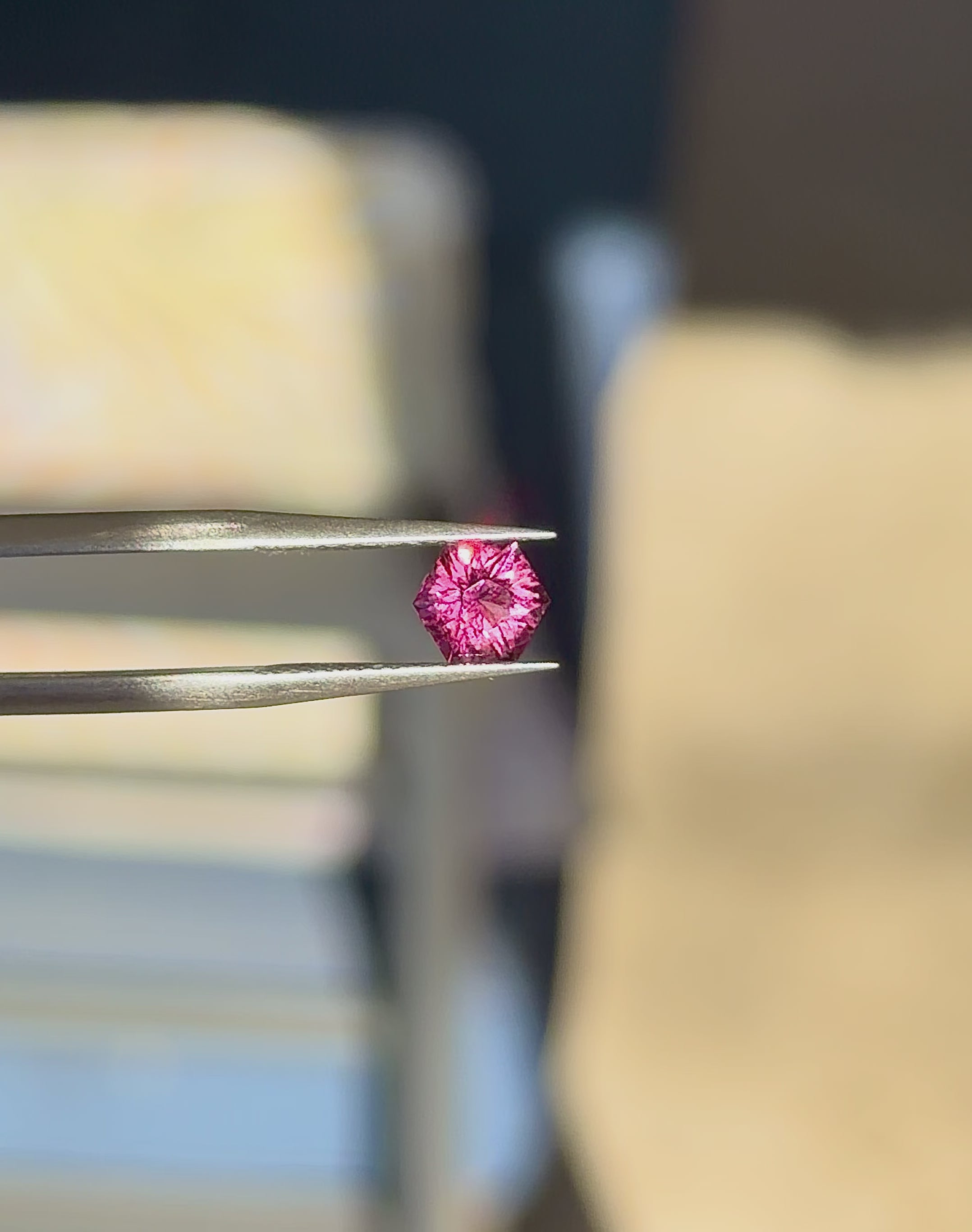 Tunduru Garnet 1 ct. Hexagon