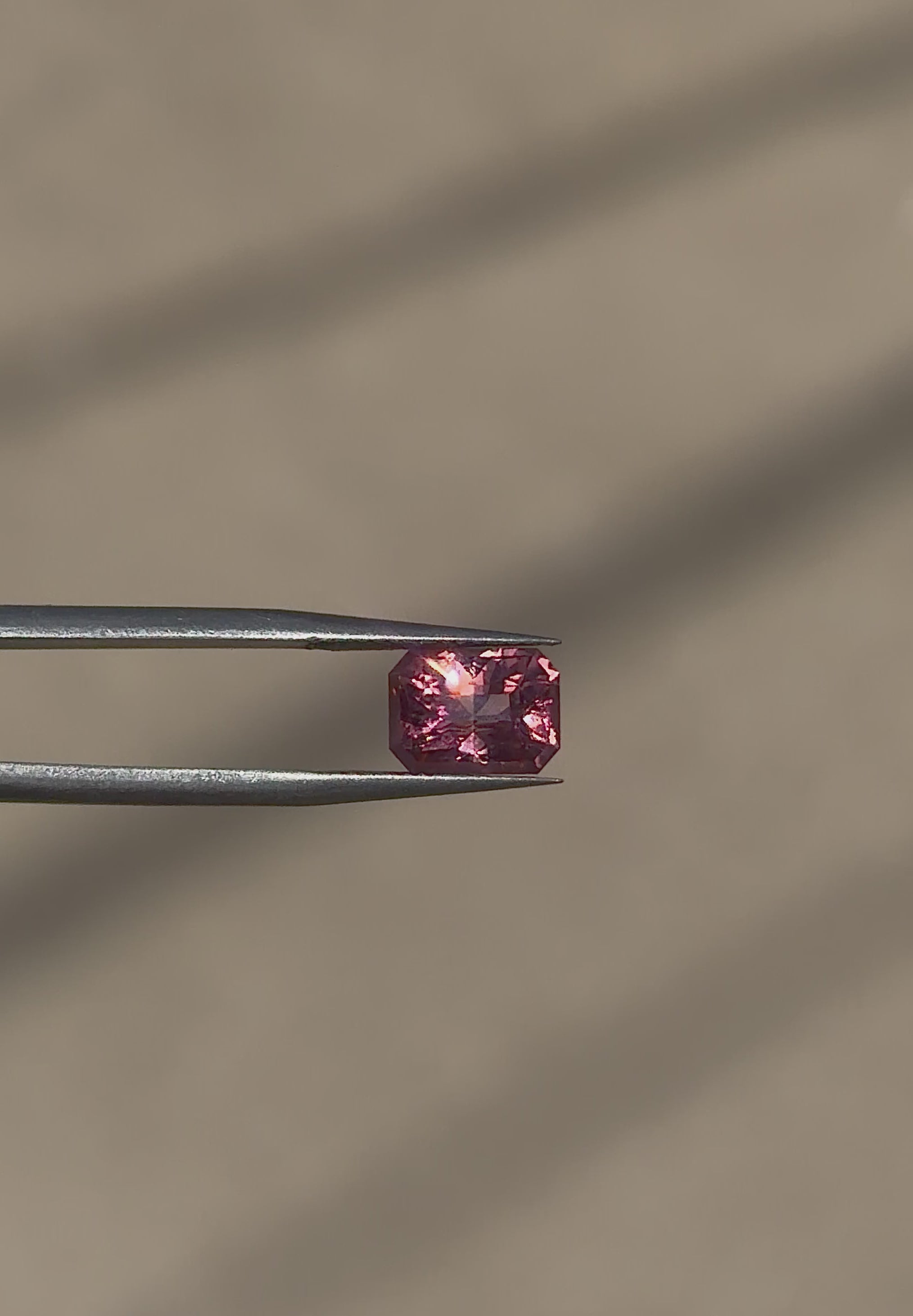 2.91 ct. Red Pink Peach Coronel Murta Brazil Tourmaline