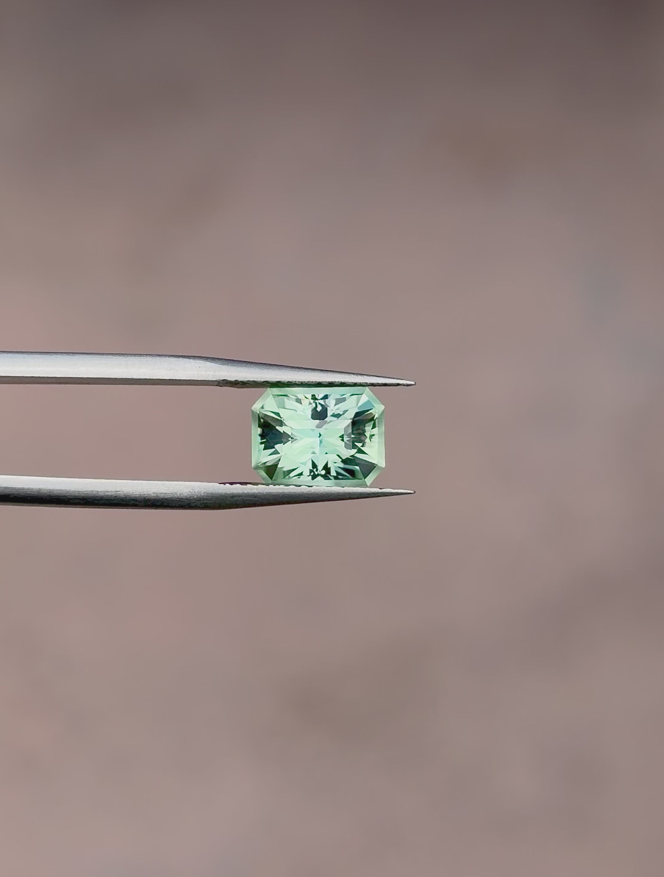 2.93 ct. Pastel Seafoam Green Congo Tourmaline