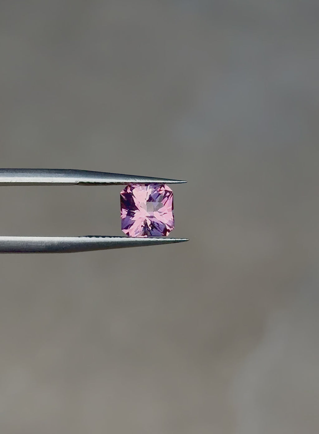 1.28 ct. Pink Congo Tourmaline Square Emerald